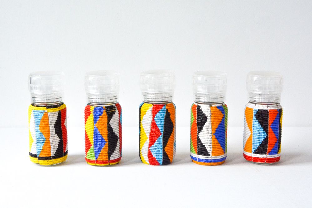 Spice grinders - Salt & Pepper Grinder by Hadithi Crafts - NEST
