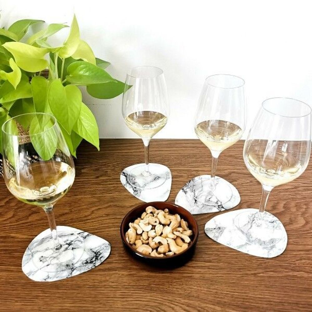 Dessous de plat - Sous-verres Pebble - vendus par 4 - L'ATELIER DES CREATEURS