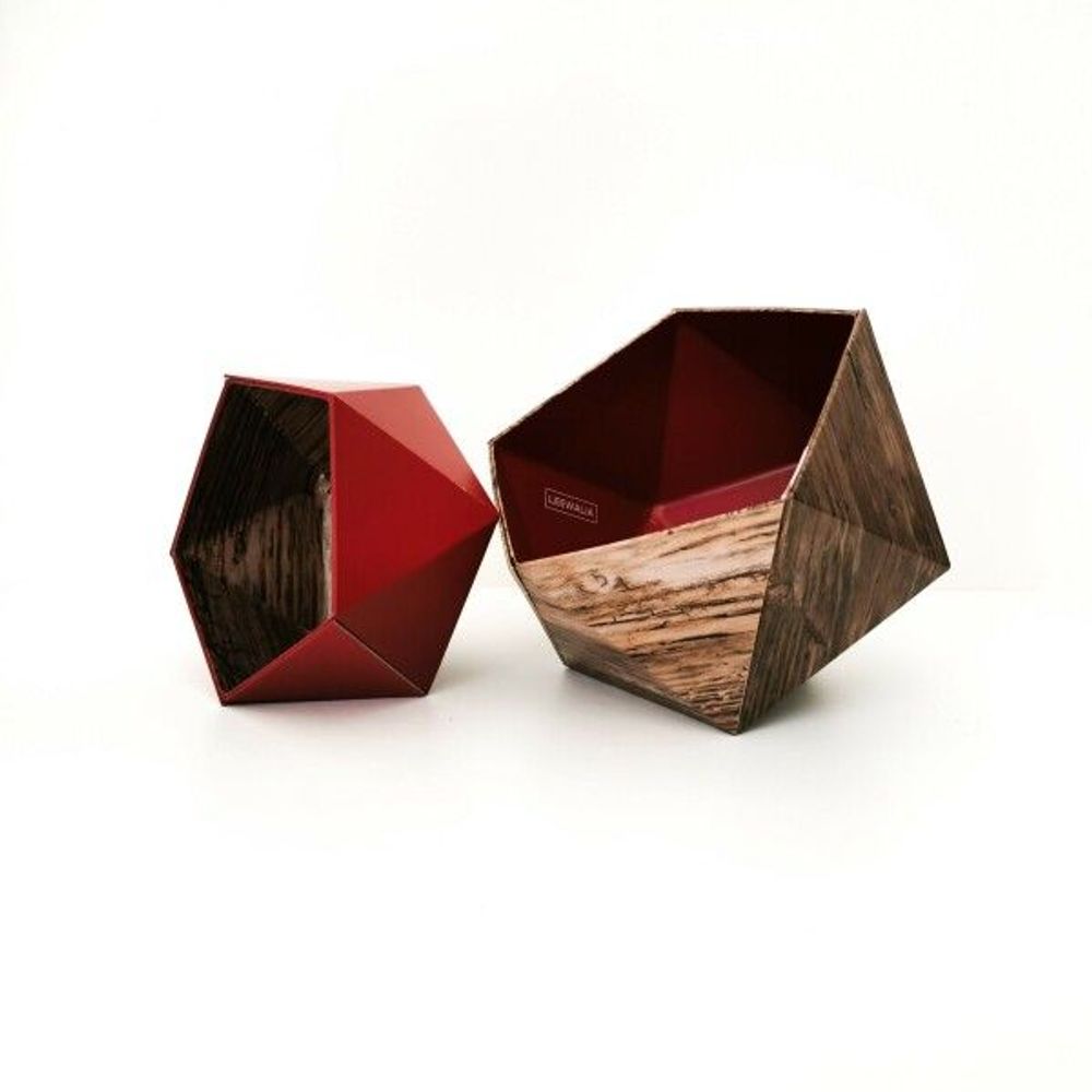 Coffrets et boîtes - Boîtes Origami - Vide-poches - base bois divers - L'ATELIER DES CREATEURS