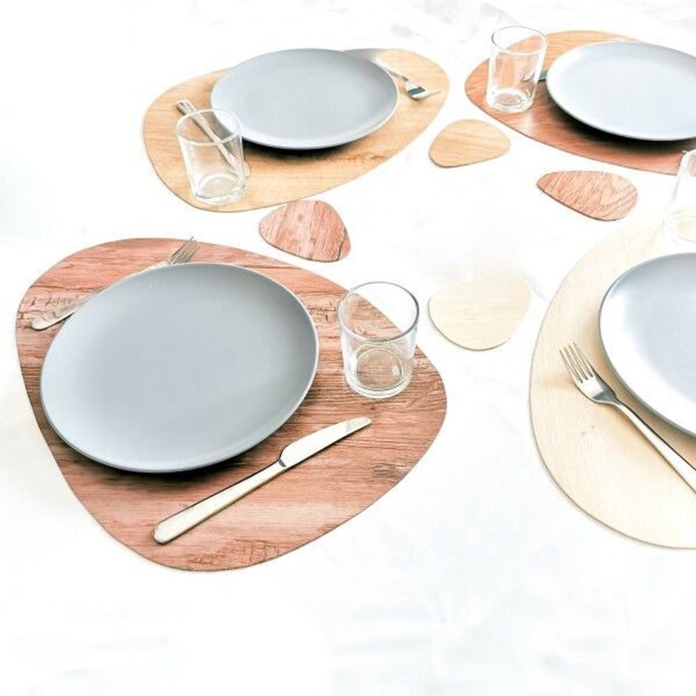 Placemats - Pebble Placemats - Sold by 4 - L'ATELIER DES CREATEURS