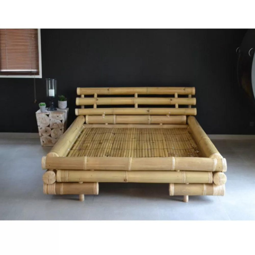 Beds - OPAL - Bamboo Bed 140*190 - L'ATELIER DES CREATEURS