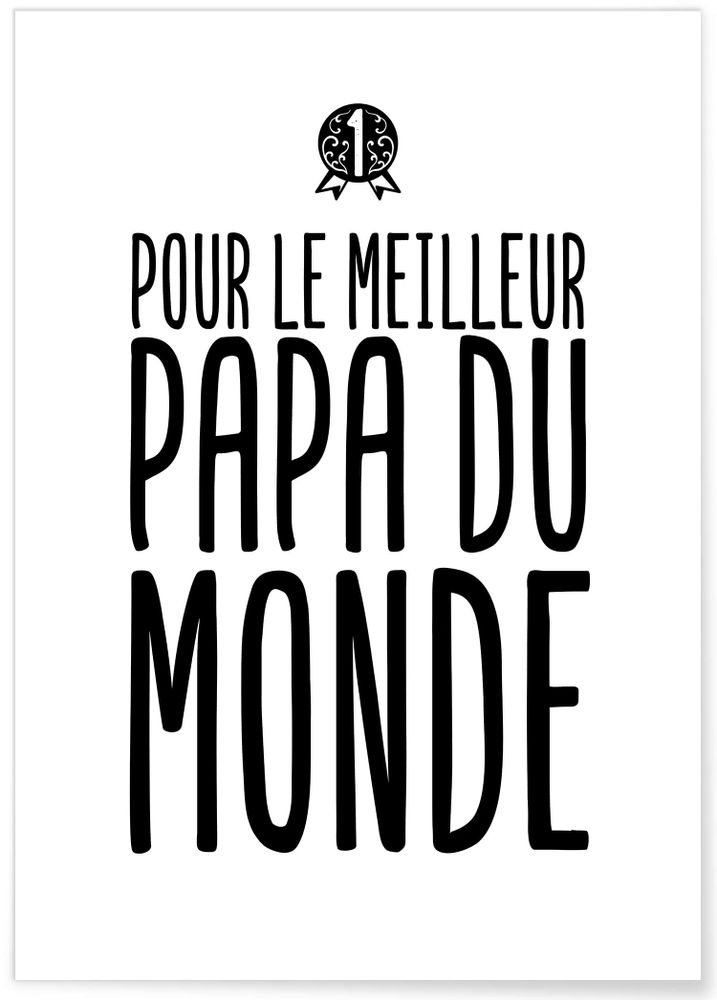 Office design and planning - POSTERS DAD GIFT IDEAS - L'AFFICHERIE
