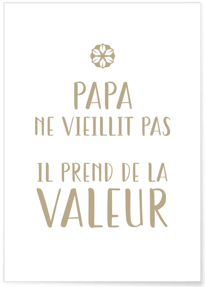 Office design and planning - POSTERS DAD GIFT IDEAS - L'AFFICHERIE