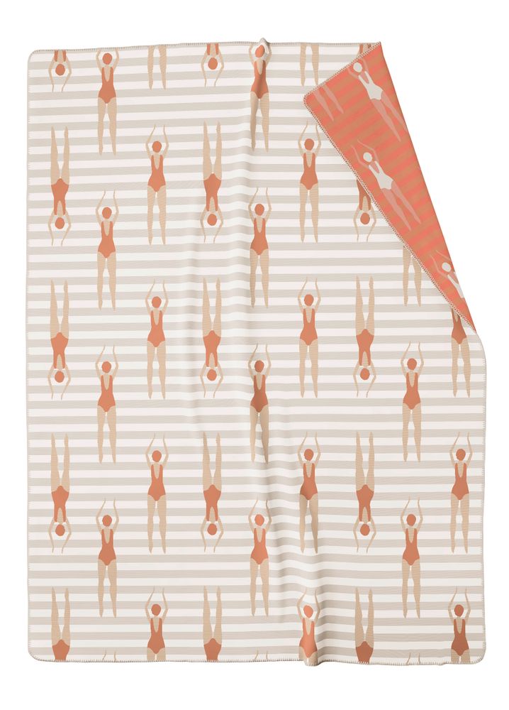 Plaids - couverture Aquacade - BIEDERLACK