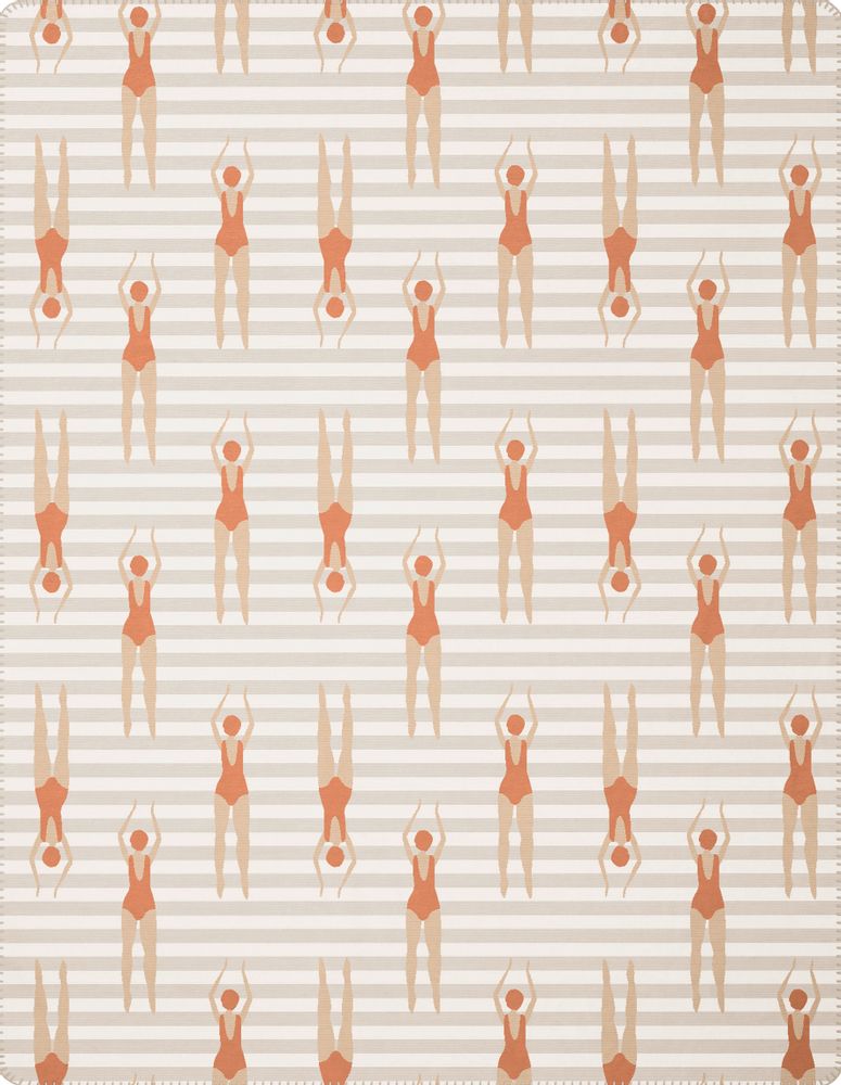Plaids - couverture Aquacade - BIEDERLACK