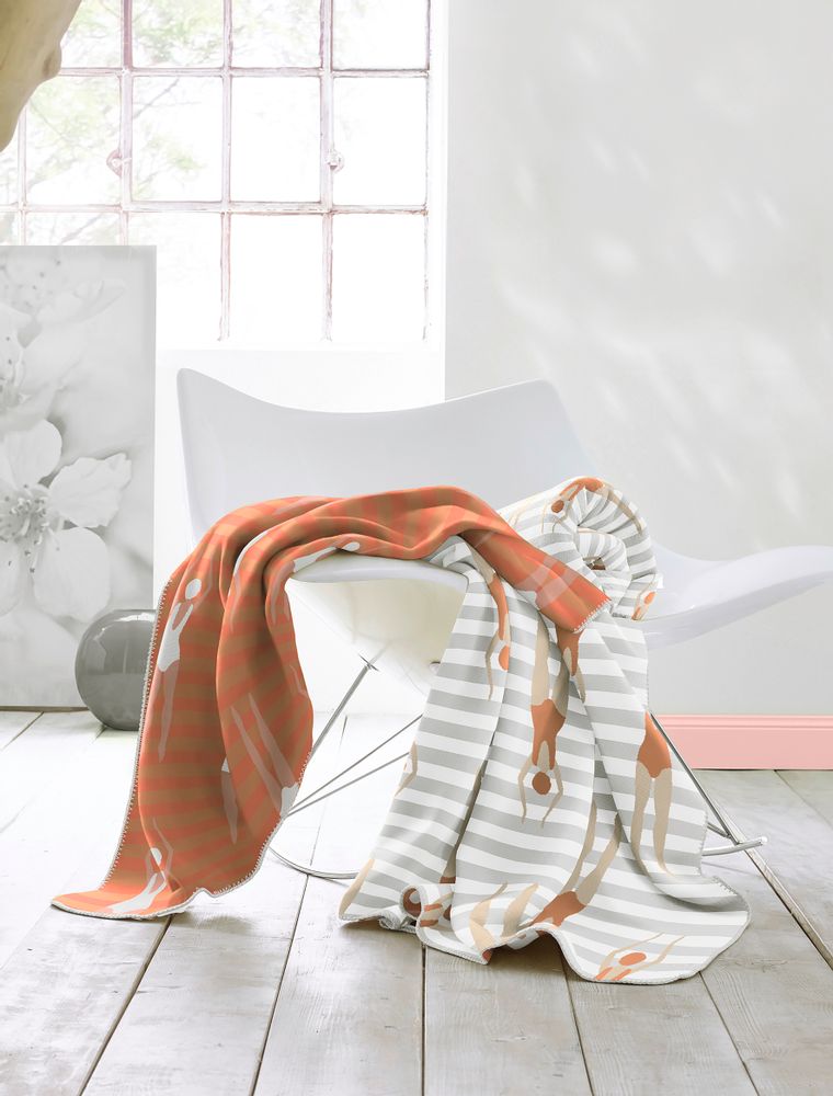 Plaids - couverture Aquacade - BIEDERLACK