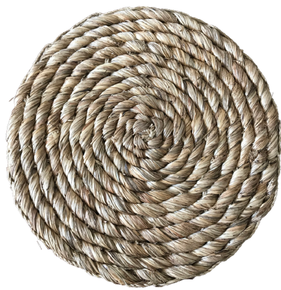 Tapis - Tapis Abaca Botanica / Les ronds - ARTYCRAFT
