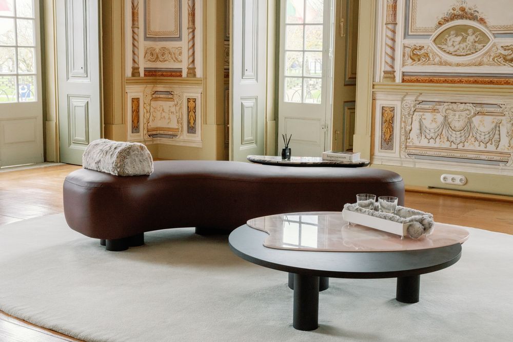 Tables basses - Table Basse Greenapple, Table Basse Bordeira, Pink Onyx - GREENAPPLE DESIGN INTERIORS