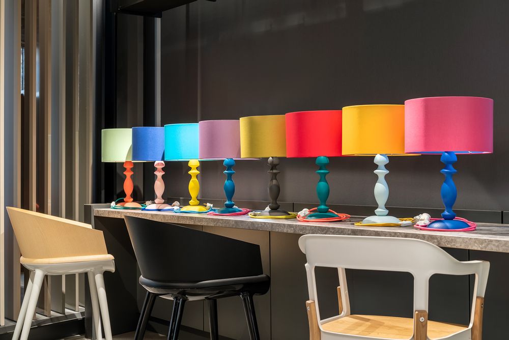 Objets de décoration - Lampe de table Macaron - Blueberry Cake - STUDIO ZAPPRIANI