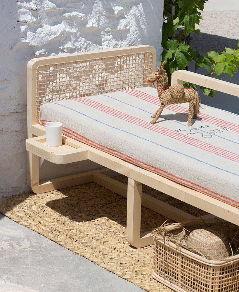 Beds - AINO Rattan JUNIOR BED - XO-INMYROOM