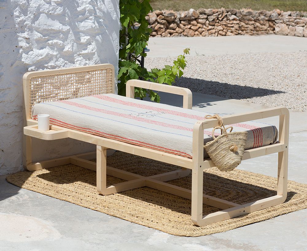 Beds - AINO Rattan JUNIOR BED - XO-INMYROOM