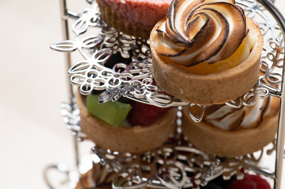 Tea and coffee accessories - Cake Stand Three-Tier - AQUATISAN