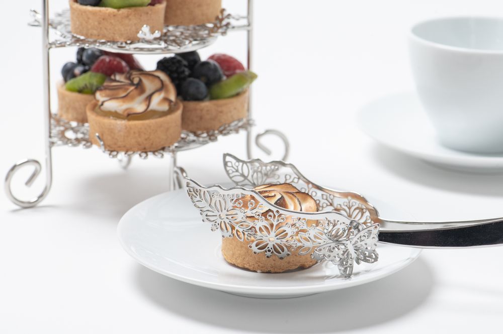 Tea and coffee accessories - Cake Stand Three-Tier - AQUATISAN