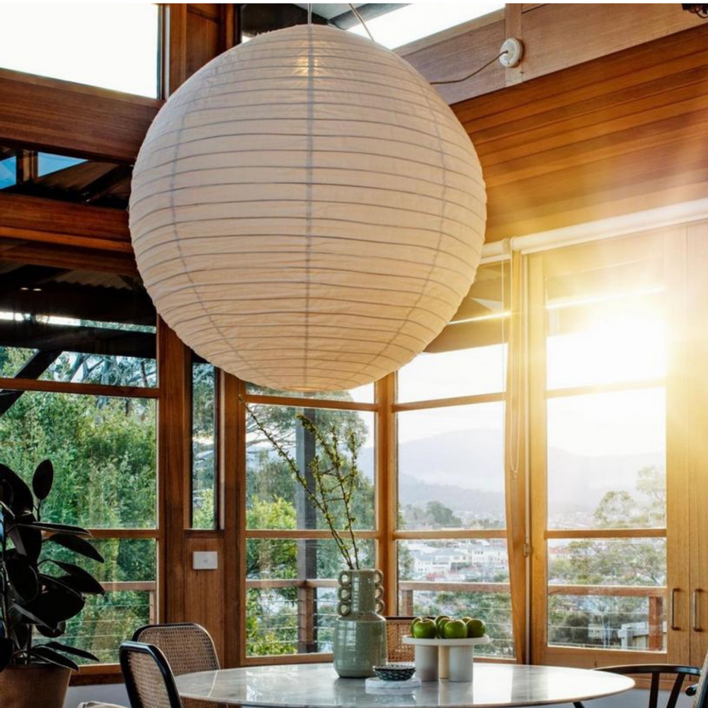 Decorative objects - Linen Light Shade - Luna Shape (6 colours + 5 sizes) - LUMIERE SHADES