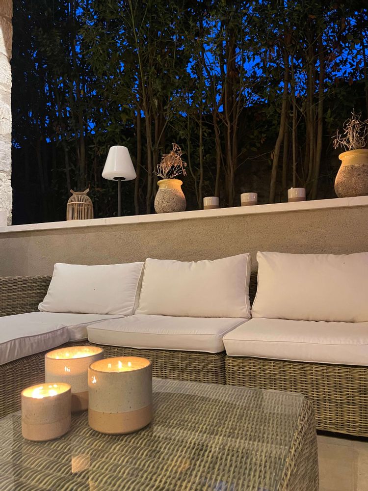 Outdoor decorative accessories - OUTDOOR CANDLE - MOSQUITO REPELLENT LAVENDER/CITRONELLA - MAISON ÉVIDENCE