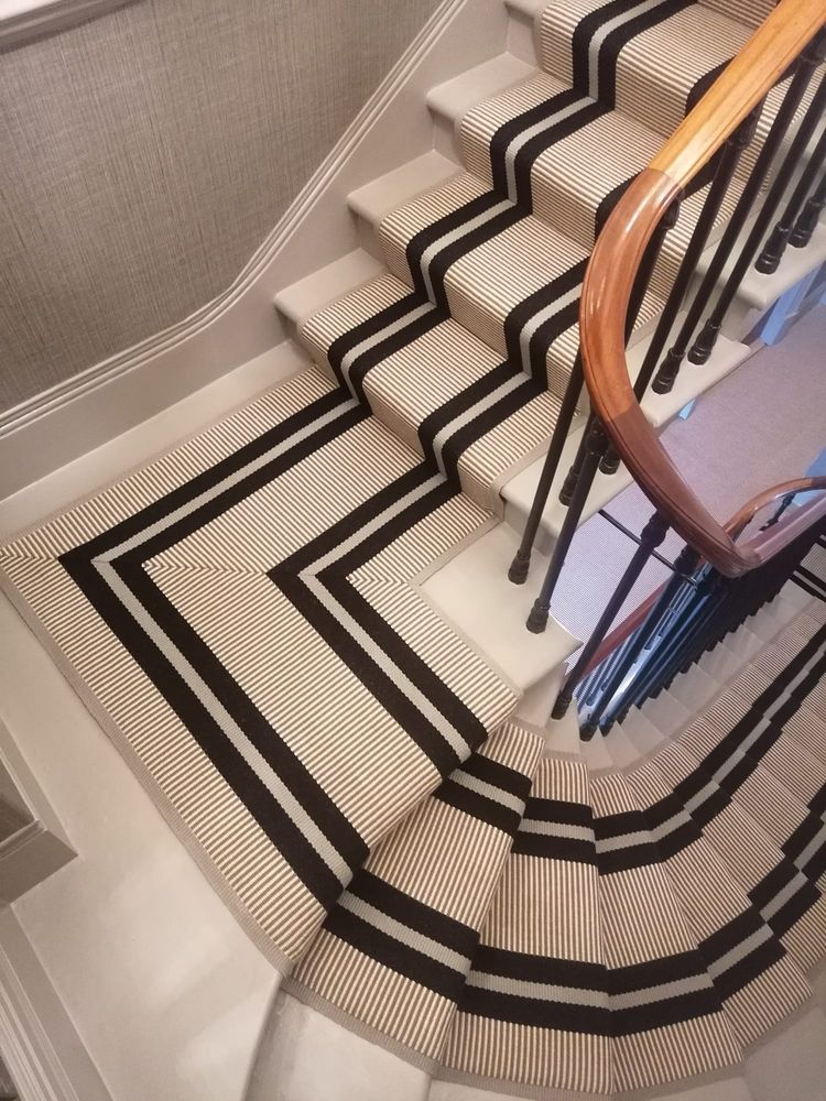 Rugs - PNT16 - Stripes Collection - Flatveawe runner - HARTLEY & TISSIER