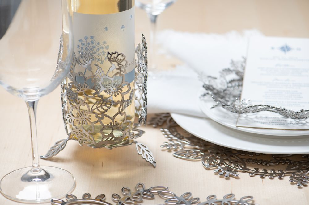 Wine accessories - WINE BOTTLE HOLDER - AQUATISAN