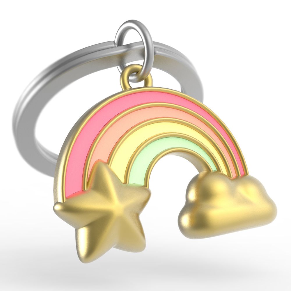 Bags and totes - Rainbow Key Chain - METALMORPHOSE