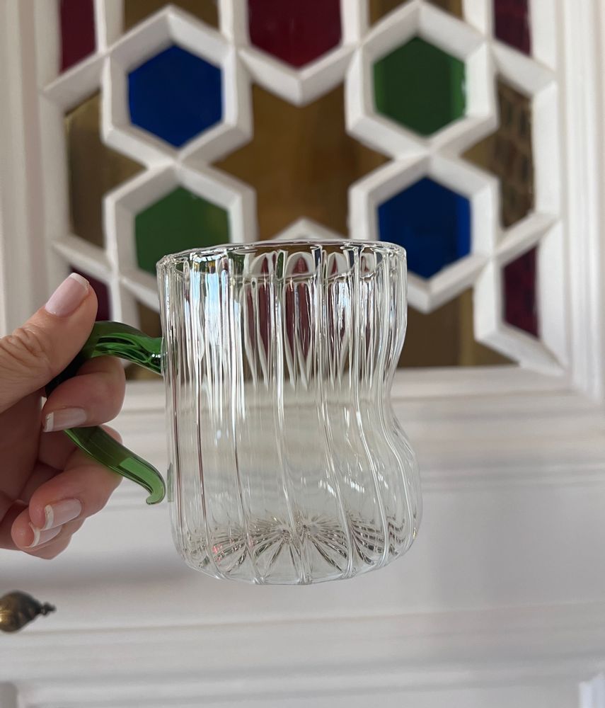 Gifts - Bent Mug (striped) - ASMA'S CRAFTS