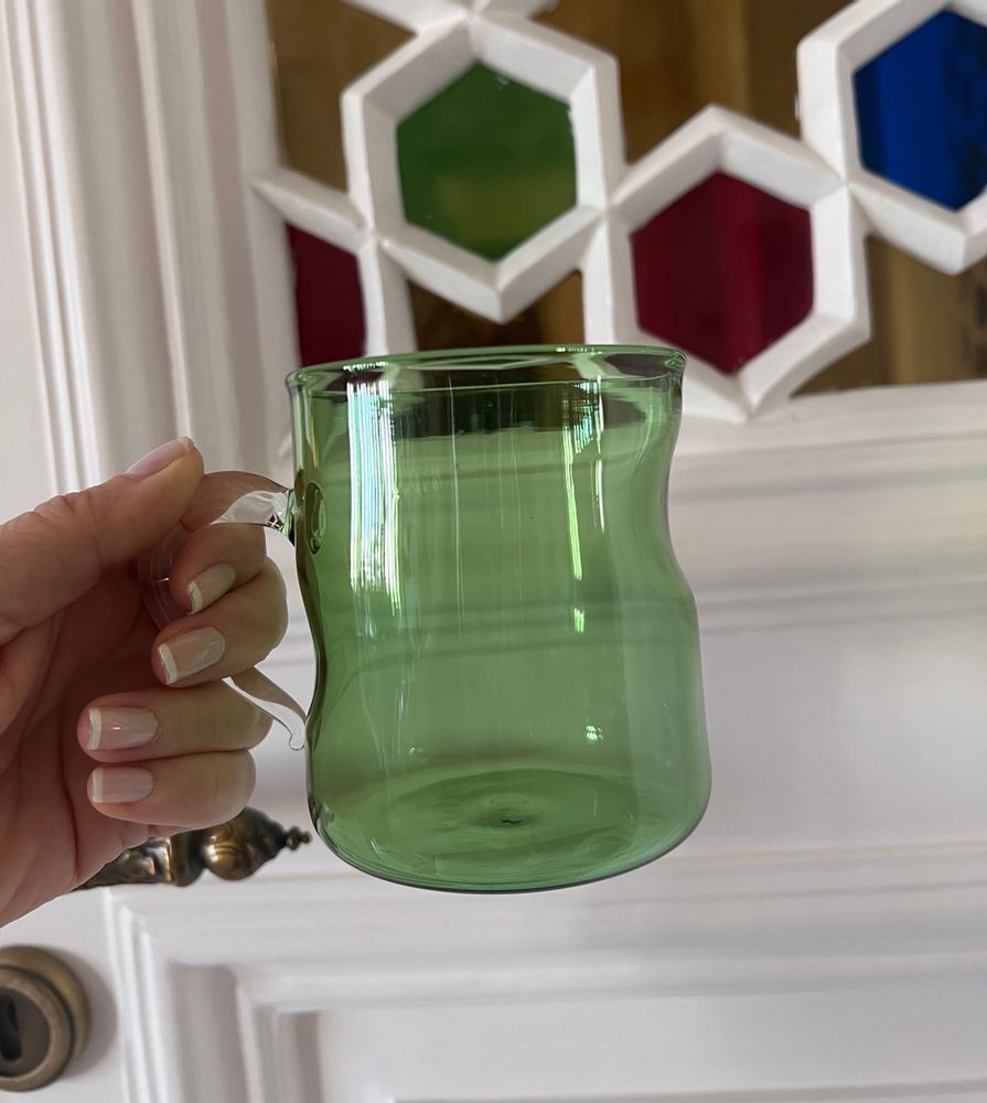 Tasses et mugs - Bent Mug ( green) - ASMA'S CRAFTS