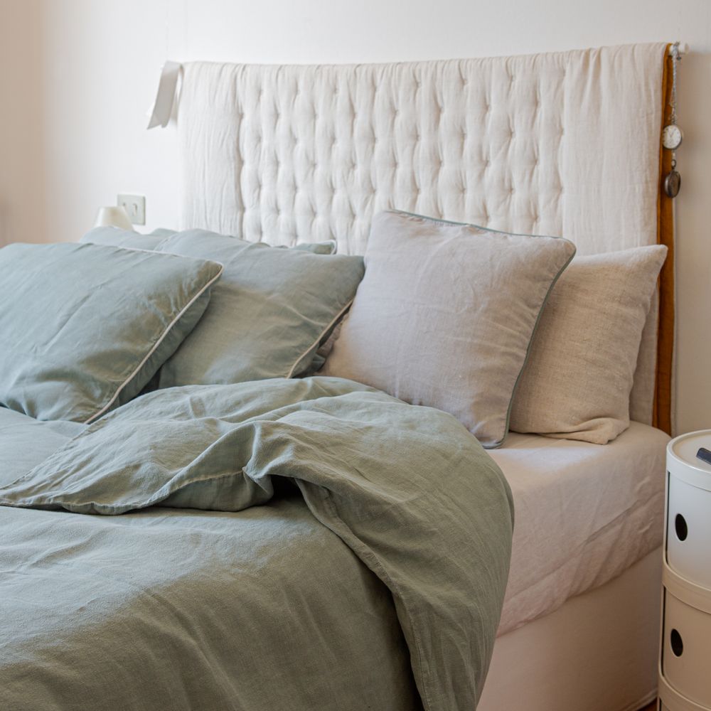 Bed linens - Linen Duvet Cover - ONCE MILANO
