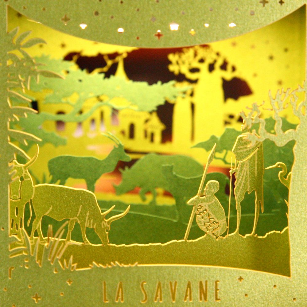 Objets déco enfant - MINILUM Savane - MH EDITIONS