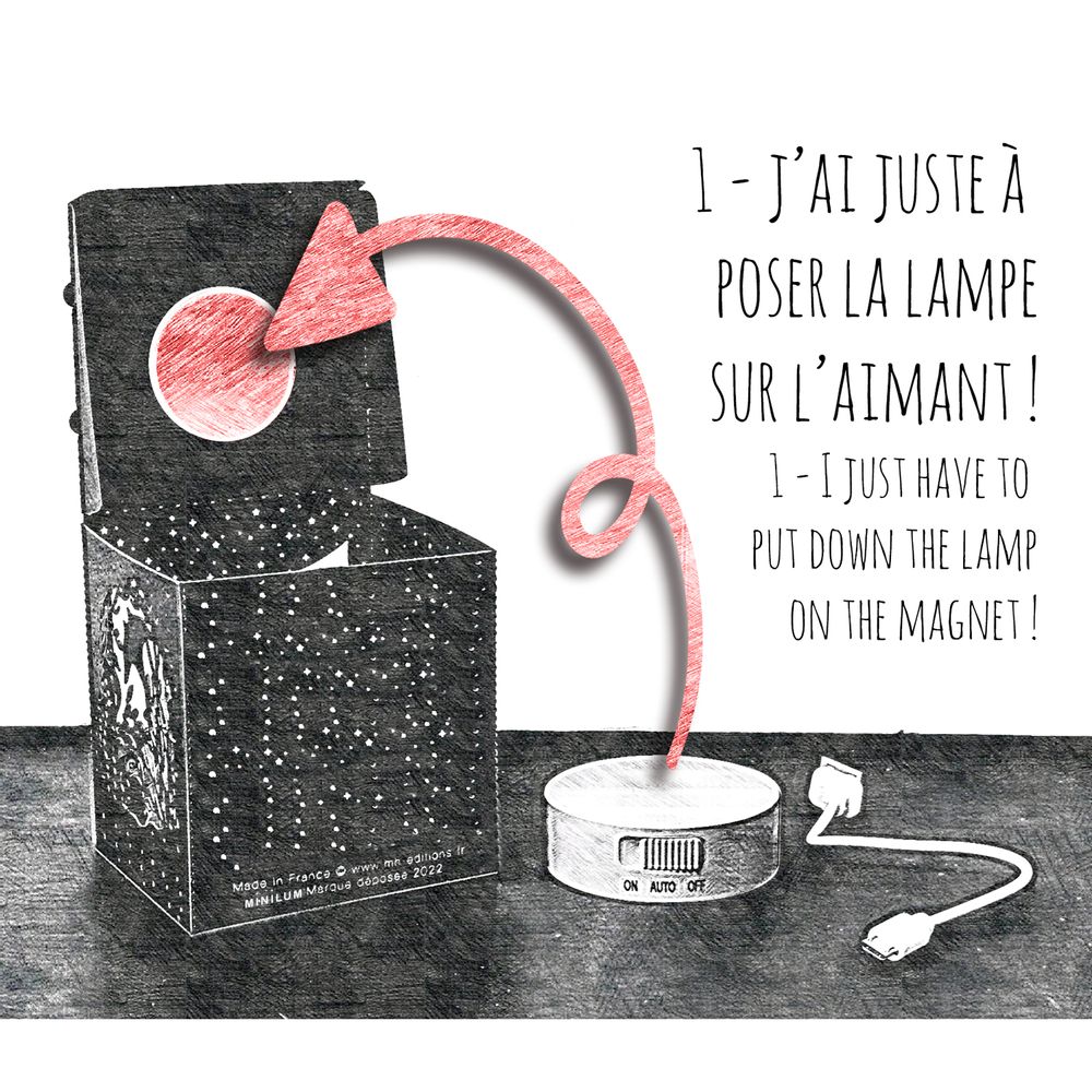 Wireless lamps - “MINILUM” - MH EDITIONS