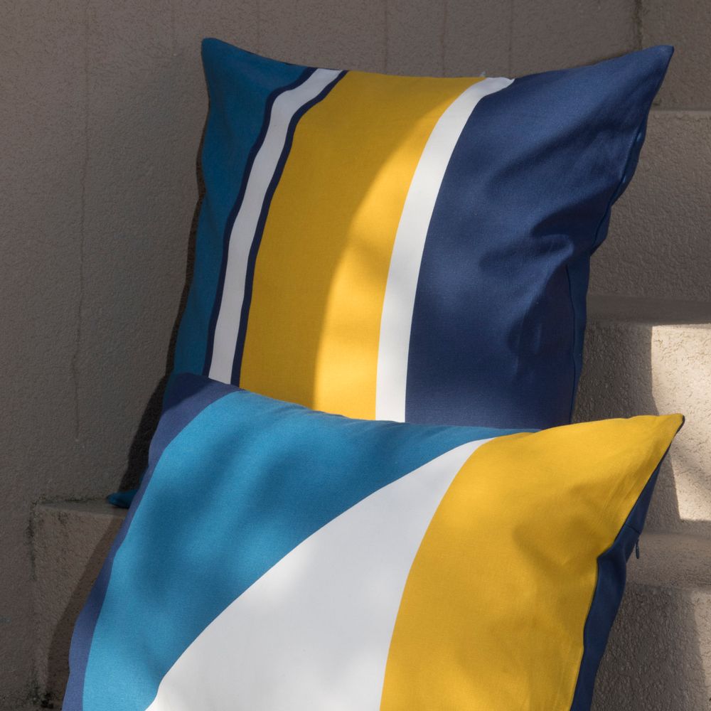 Fabric cushions - Colorblock 60 x 40 cm outdoor cushion cover - FEBRONIE