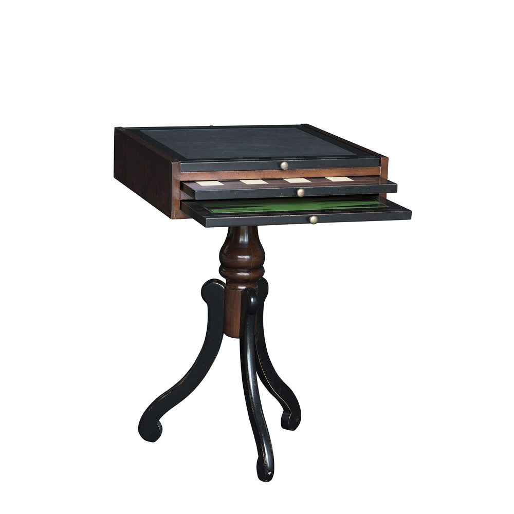 Game tables - Side Table w/Game Board - AUTHENTIC MODELS