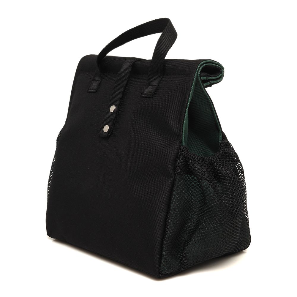 Cadeaux - Vert foncé avec poignées noires - THE LUNCHBAGS