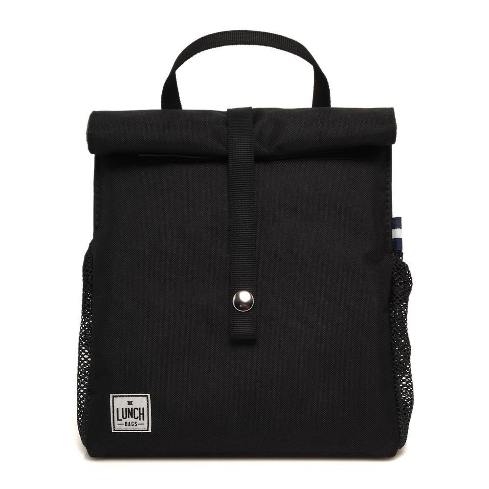 Cadeaux - Vert foncé avec poignées noires - THE LUNCHBAGS