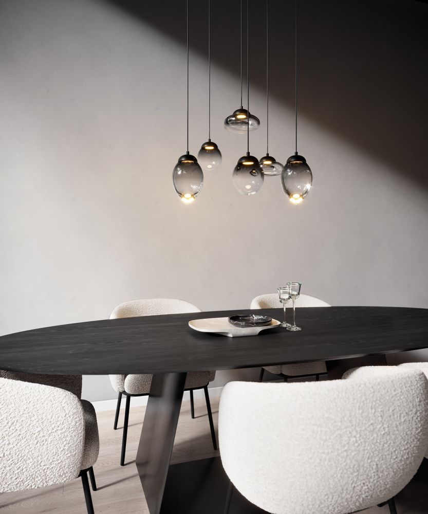 Suspensions - Vetroso glass lampe suspendue - FREZOLI LIGHTING