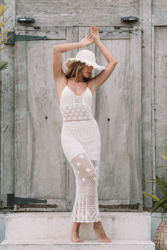 Apparel - Costa Rica long dress - MON ANGE LOUISE