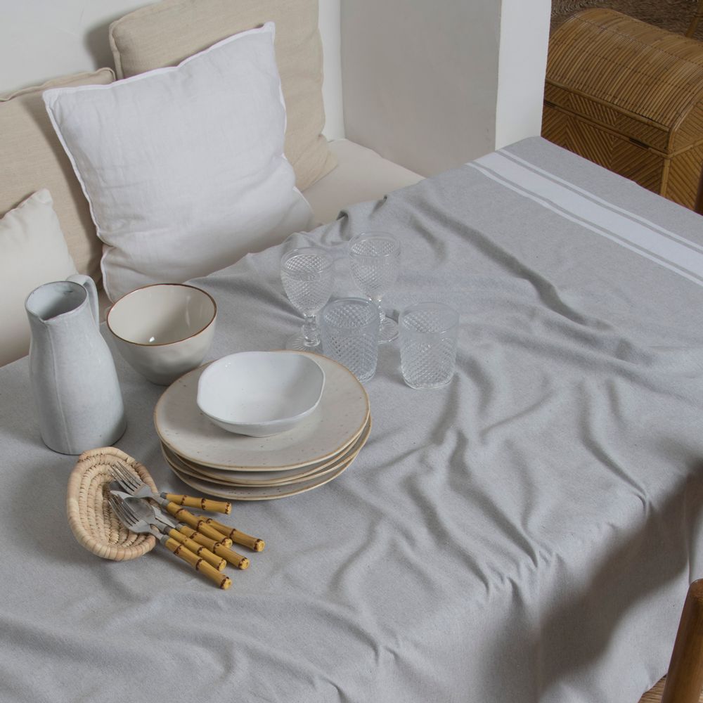 Objets de décoration - SAINT TROPEZ - Nappes en coton - FEBRONIE