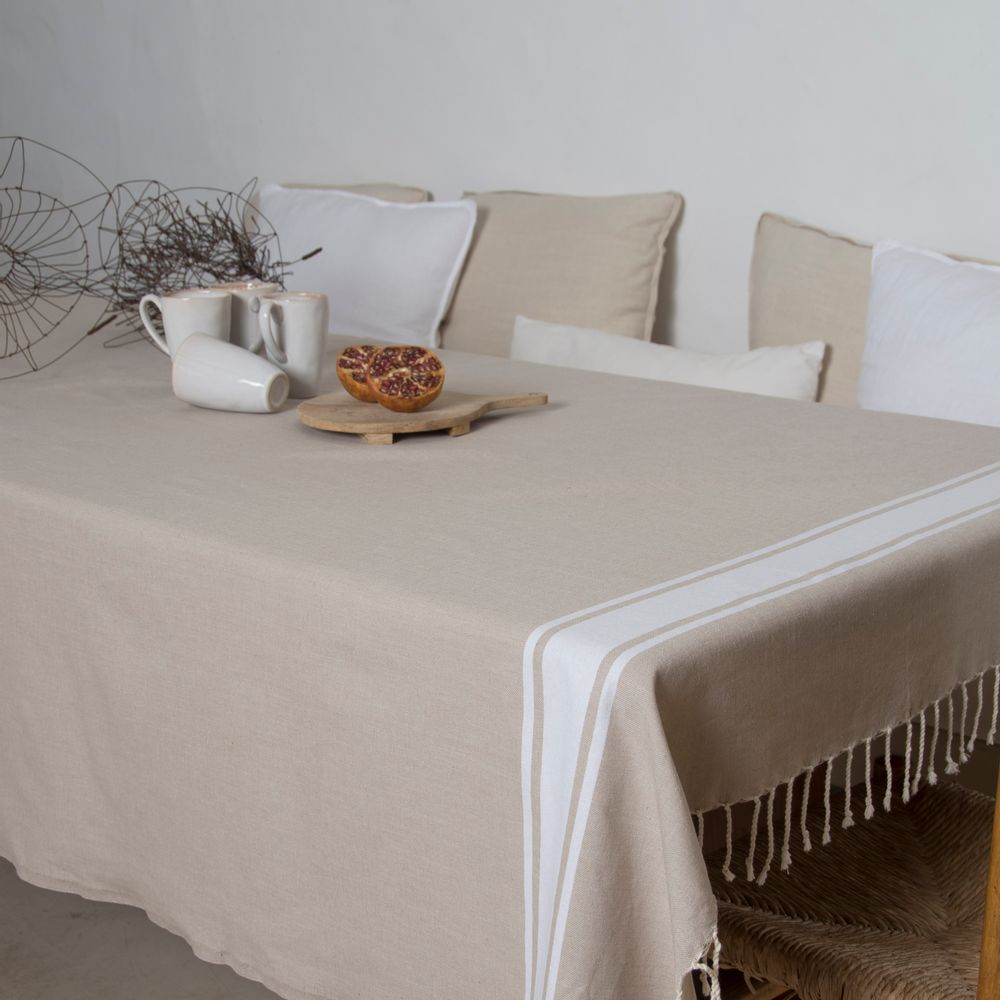 Objets de décoration - SAINT TROPEZ - Nappes en coton - FEBRONIE
