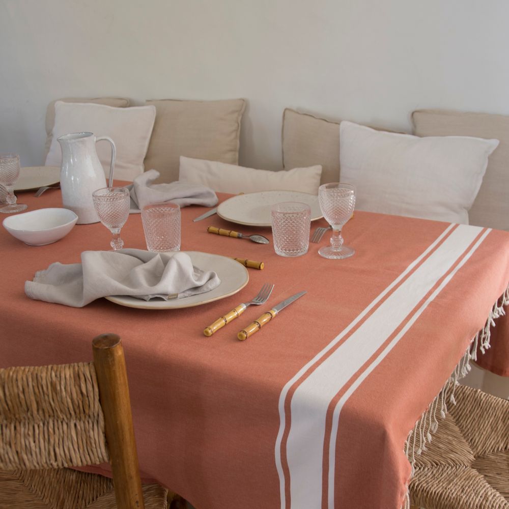 Objets de décoration - SAINT TROPEZ - Nappes en coton - FEBRONIE