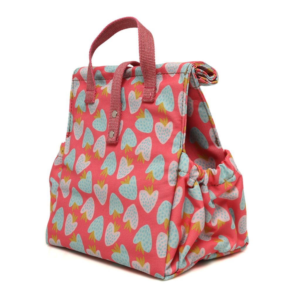 Cadeaux - Sac Isotherme à Repas Fraises à la Rose Geruli - THE LUNCHBAGS
