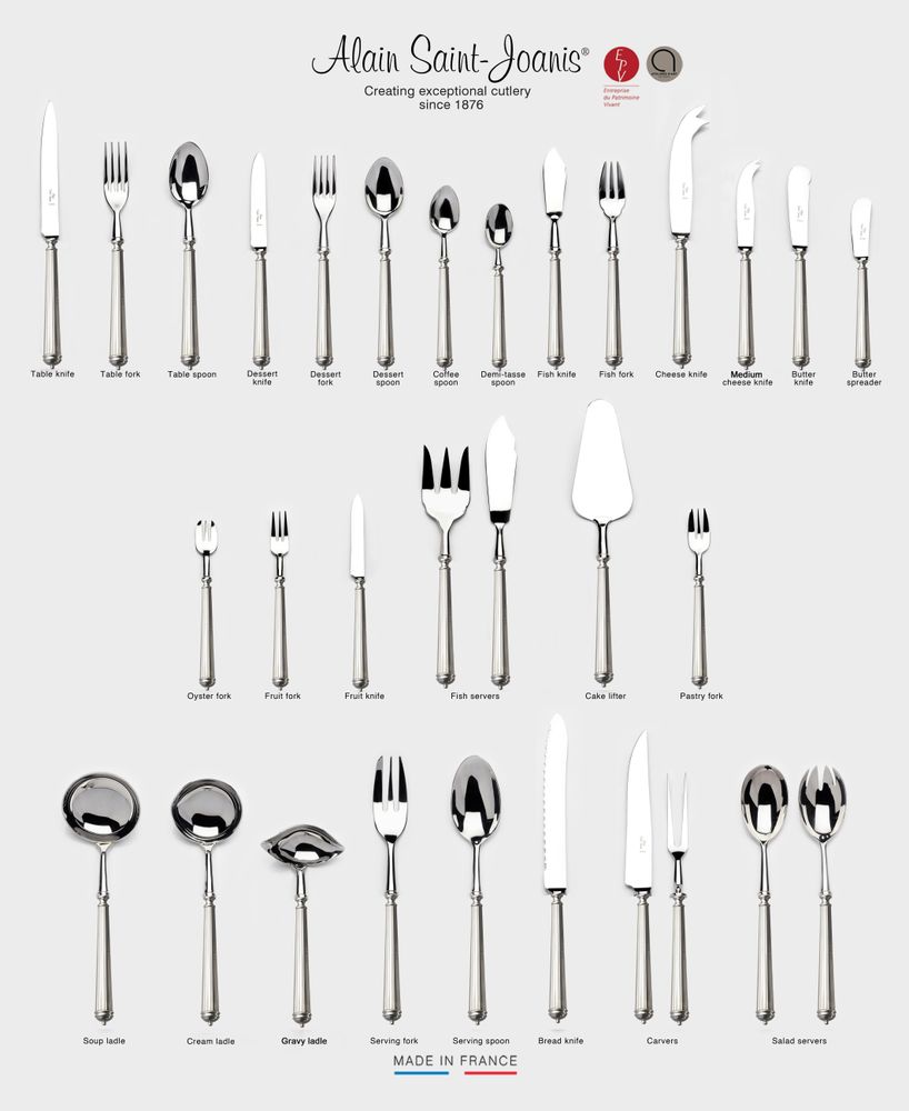 Kitchen utensils - LIGNES flatware - ALAIN SAINT- JOANIS