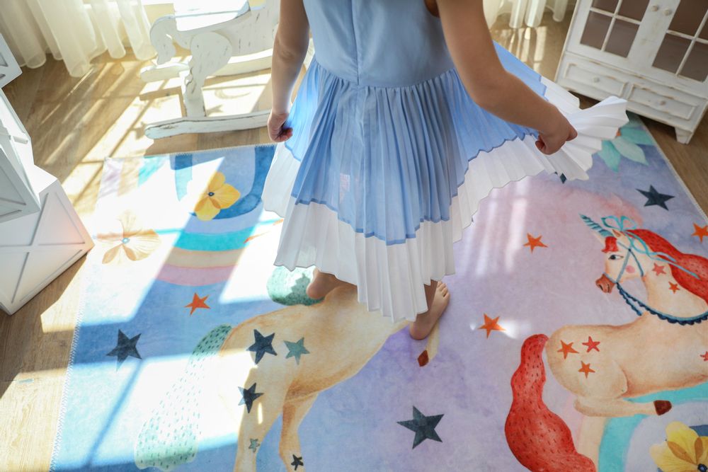 Design carpets - Kid's Rug / The Night Spell / Wonderland Collection - HUEPPI DESIGNER KID'S RUGS