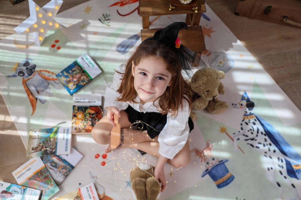 Design carpets - Kid's Rug / Magic Paws / Wonderland Collection - HUEPPI DESIGNER KID'S RUGS