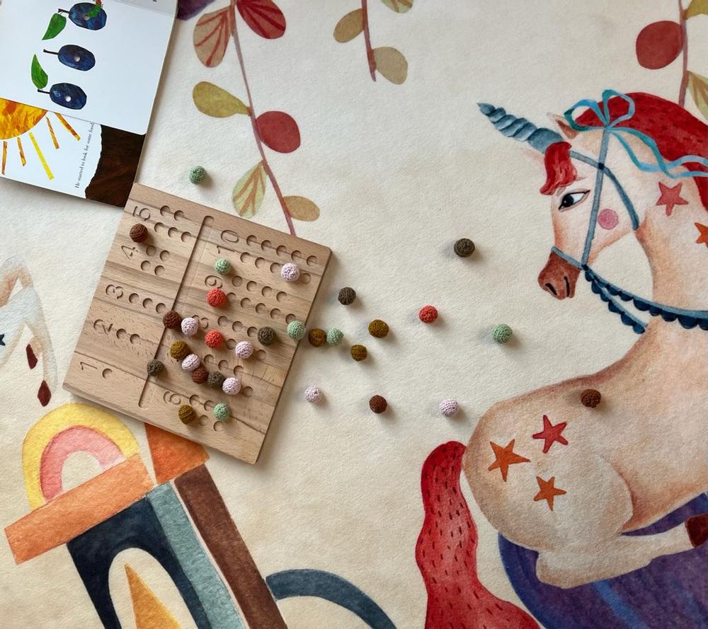 Design carpets - Kid's Rug / The Bloom / Wonderland Collection - HUEPPI DESIGNER KID'S RUGS
