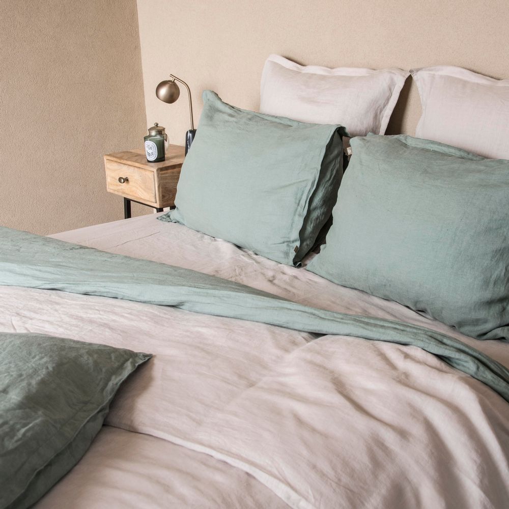 Homewear - HORTENSE - Linge de lit en lin lavé - FEBRONIE