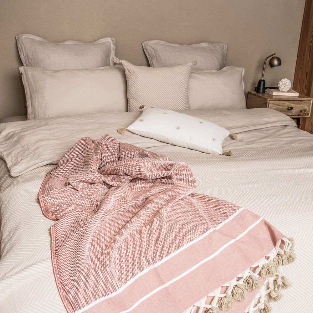 Homewear - HORTENSE - Linge de lit en lin lavé - FEBRONIE