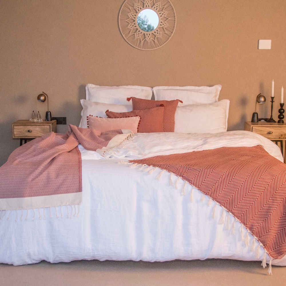 Homewear - HORTENSE - Linge de lit en lin lavé - FEBRONIE