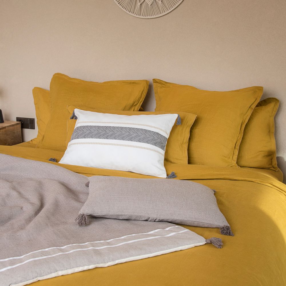 Homewear - HORTENSE - Linge de lit en lin lavé - FEBRONIE