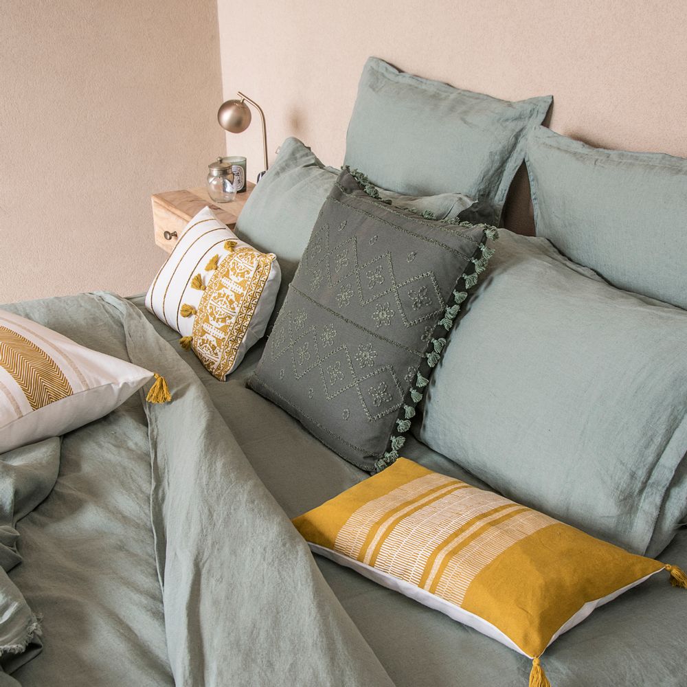 Homewear - HORTENSE - Linge de lit en lin lavé - FEBRONIE