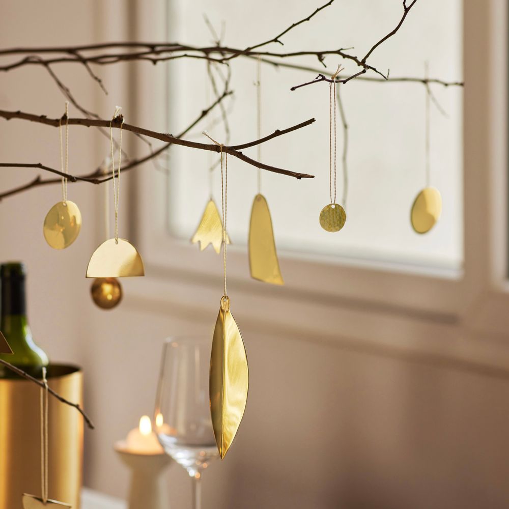 Other Christmas decorations - Handmade Brass Decorative Ornaments - FLECK