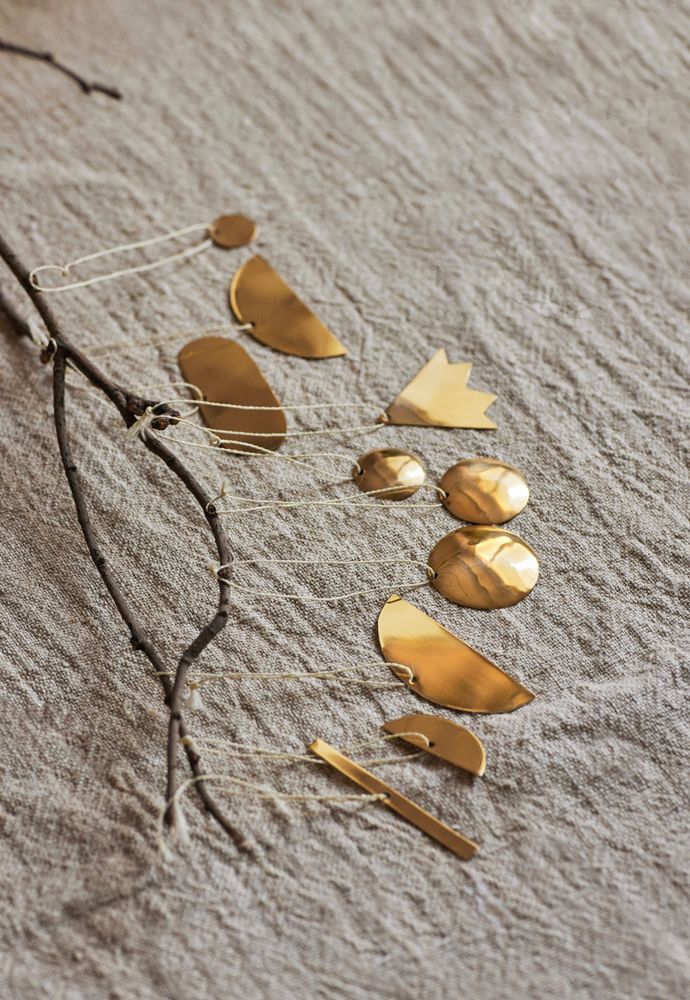 Other Christmas decorations - Handmade Brass Decorative Ornaments - FLECK