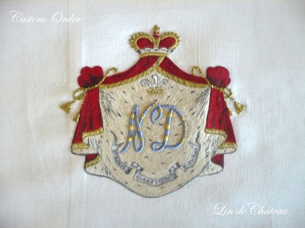 Cushions - MASTERPIECES - CHEFS D'OEUVRE - LINHO DO CASTELO - LIN DE CHATEAU
