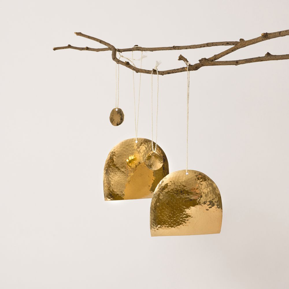 Other Christmas decorations - Handmade Brass Decorative Ornaments - FLECK
